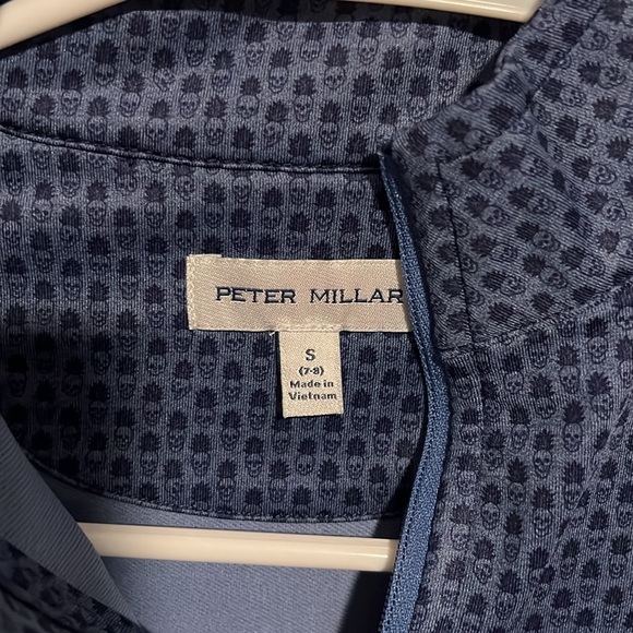 Peter Millar Boys quarter zip - Picture 3 of 3